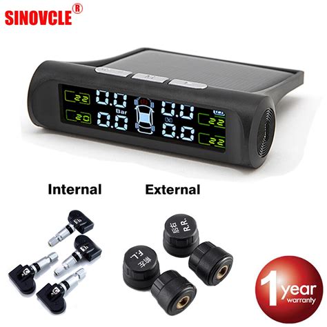 Sinovcle Tpms Auto Bandenspanning Alarm Monitor Sy Grandado