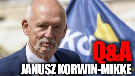 Janusz Korwin Mikke Na Ywo Sesja Pyta I Odpowiedzi Wolno Tv