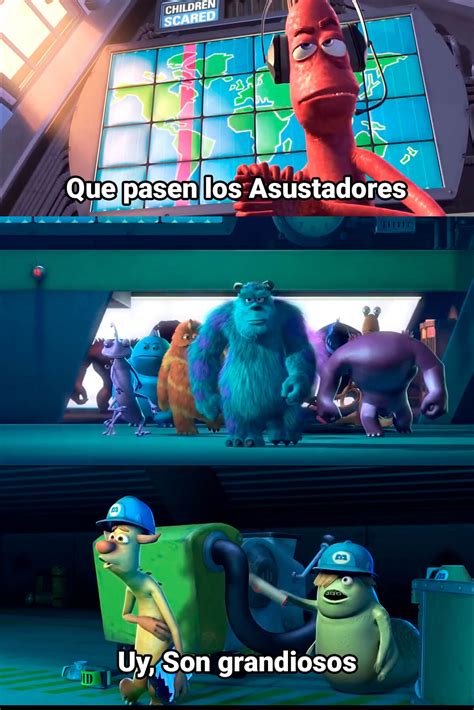 Son Grandiosos Monster Inc Fotos De Memes