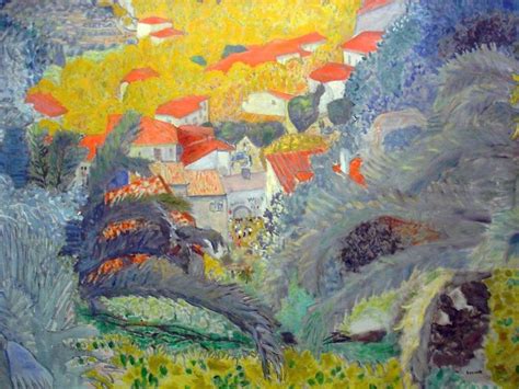 Pierre Bonnard Vue Du Cannet 1927 Musée Dorsay Painting Pierre