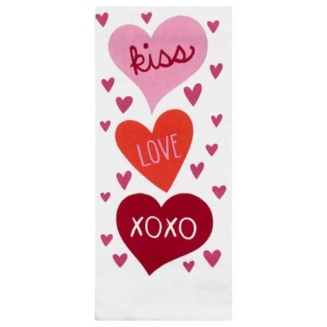 Holiday Home Valentine's Day Dual Kitchen Towel, 1 ct - Kroger