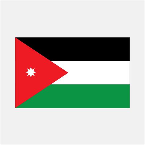 Jordan Flag Svg Jordan Flag Png Jordanian Flag Svg Etsy