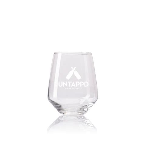 Untappd Logo Tumbler Glass Welcome To The Untappd Europe Store