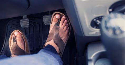 Driving In Flip Flops Is It Legal Or Dangerous Drive Poa