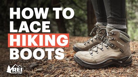 How To Lace Hiking Boots YouTube