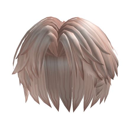 Short Midpart Hair In Blonde Roblox