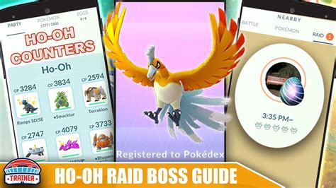 Top Shiny Ho Oh Counters 100 Iv Best Moves Raid Guide Fire