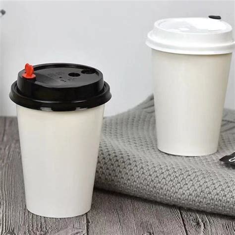 Various Size Biodegradable Disposable Pla Coated Coffee Paper Cup Food