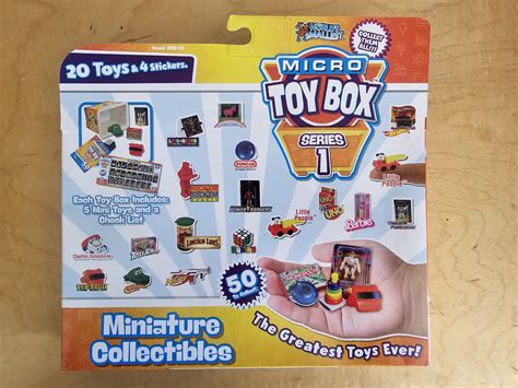 World S Smallest Micro Toy Box Series Mini Collectibles Pc Set Ebay