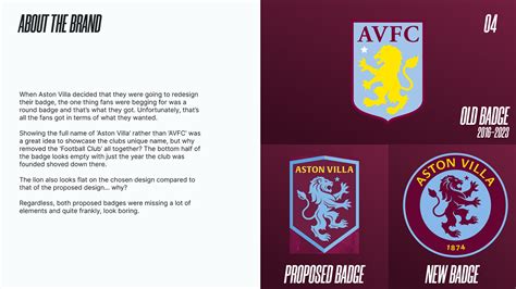 Aston Villa Badge/Crest Redesign on Behance