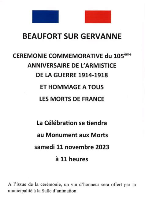 Comm Moration De La Victoire Et De La Paix Gervanne Sye