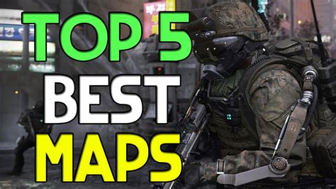 Top Best Maps In Call Of Duty Advanced Warfare Cod Aw