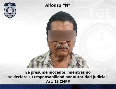 Masculino Vinculado A Proceso Por Violación Equiparada Fiscalía General Del Estado De Morelos