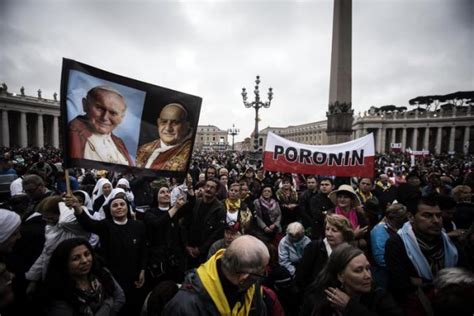 Roma La Grande Domenica Dei Papi Al Via La Canonizzazione