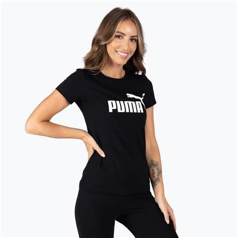 Koszulka Treningowa Damska Puma Ess Logo Tee R Owa Sportano Pl