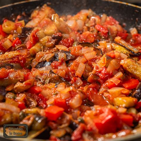 This Sicilian Eggplant Caponata Recipe Is An Easy Favorite