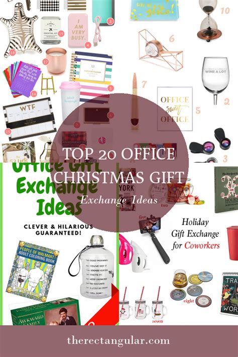 Top 20 Office Christmas Gift Exchange Ideas - Home, Family, Style and ...