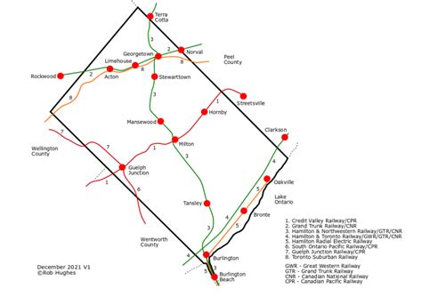 Halton County – Ontario Railway Stations