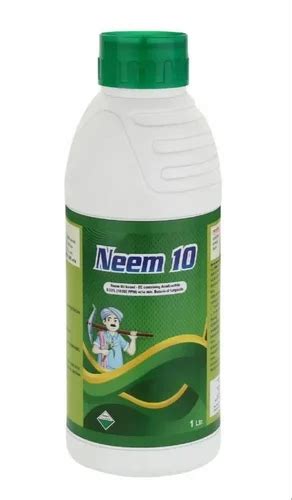 Liquid Neem Oil Insecticide 10000 Ppm 500 Ml At Rs 450litre In