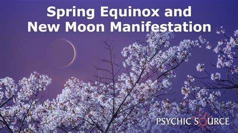 Spring Equinox And New Moon Manifestation 2023 Youtube