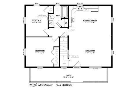 26 X 36 Floor Plans Floorplans Click