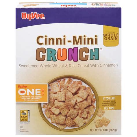 Hy Vee Cereal Cinni Mini Crunch 12 8 Oz Delivery Or Pickup Near Me