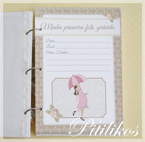 Diário E Álbum Da Gravidez Nude unissex Elo