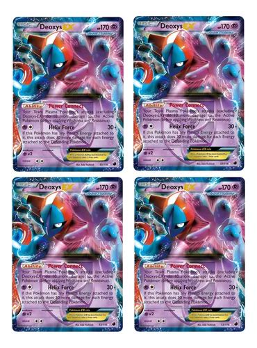 Pokemon Deoxys Ex 53116 Ultra Rare Black And White 9 Plasma Meses Sin