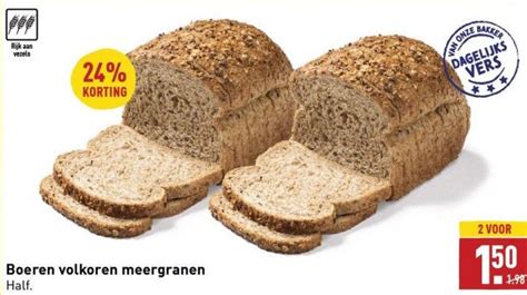 Boeren Volkoren Meergranen Aanbieding Bij ALDI