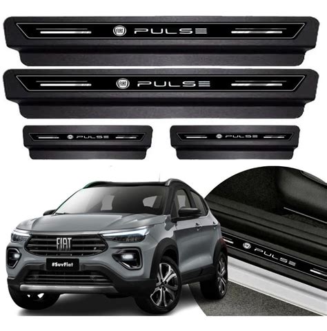 Soleira Resinada Proteção Porta Novo Fiat Pulse Impetus 2022