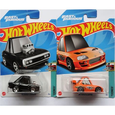 Hot Wheels Oferta Minis Fast Furious Velozes E Furiosos Toyota Supra Dodge Charger
