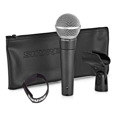 Shure Sm58 Lc Handheld Dynamic Vocal Microphone Shopee Malaysia