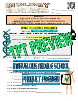 Crash Course Biology Respiratory Circulatory Systems Human Body