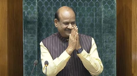 Who Is Om Birla Bjp Mp Elected As Lok Sabha Speaker Latest News