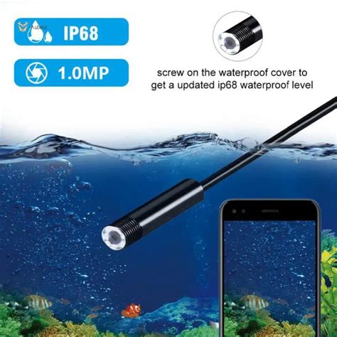 Ypc99 Wifi Endoscope Battery Powered Waterproof Hd720p 8mmlens Camera 6