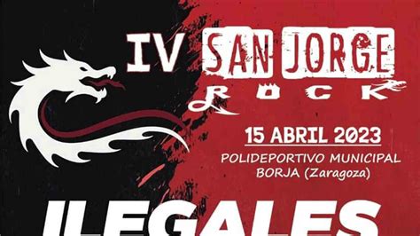 Horarios De La Cuarta Edici N Del San Jorge Rock The Sound Of The Embryo