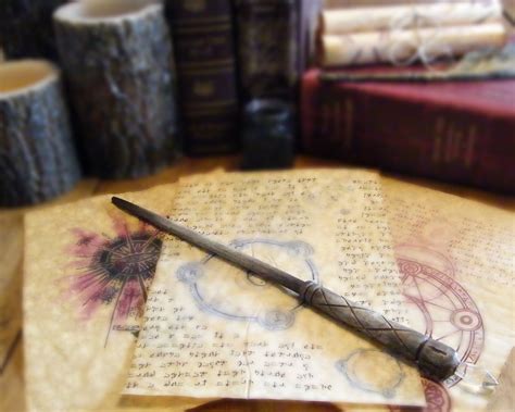 Aged Wood Wizard Wand Handcrafted Wood Magic And Fantasy Etsy