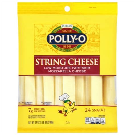 Polly O Mozzarella String Cheese Oz Kroger