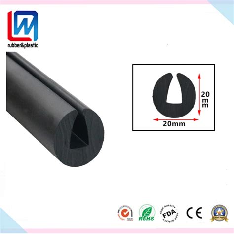 EPDM U Shaped Rubber Extrusion Weather Strip Edge Trim Seal China