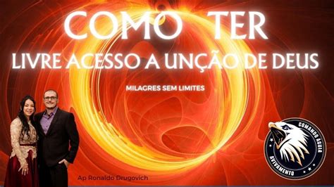 Como ter Livre acesso a unção de Deus Código dos Profetas 11 Ap