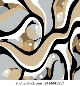 Abstract Wave Pattern Vector Illustration Stock Vector (Royalty Free ...