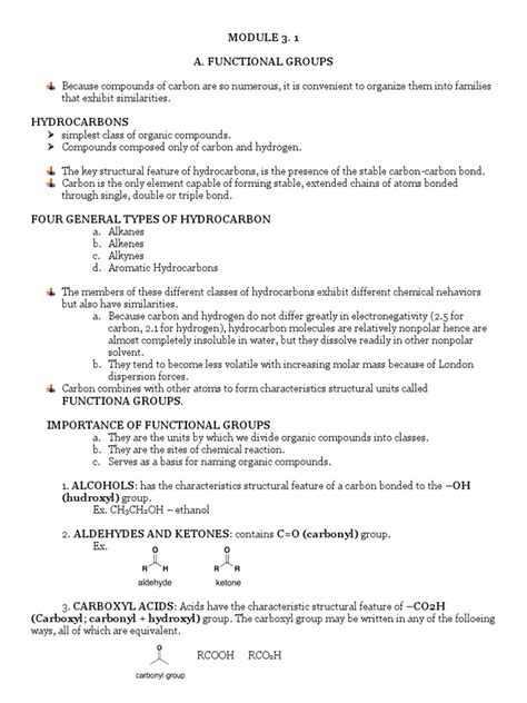 Module 3.1 - Alkanes | PDF | Functional Group | Isomer 