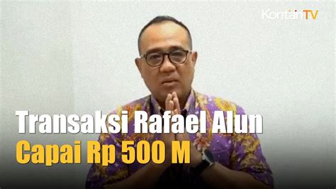 PPATK Blokir Puluhan Rekening Rafael Alun