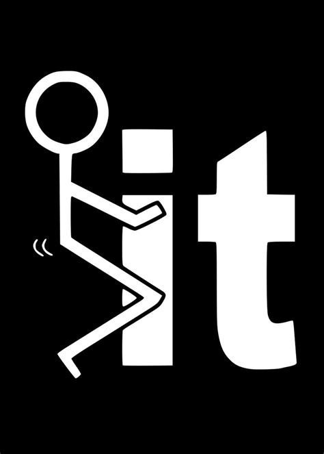 Fuck It Fuck You Funny Poster Picture Metal Print Paint By ZS C O M M E R C E Displate