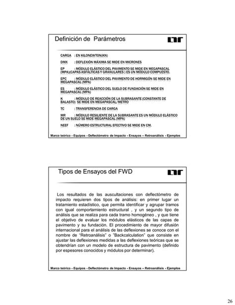 Deflectometría PDF