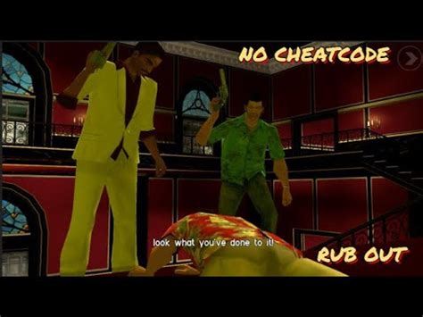 Gta Vice City Rub Out Mission Youtube