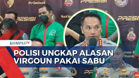 Polisi Virgoun Pakai Sabu Untuk Turunkan Berat Badan Youtube