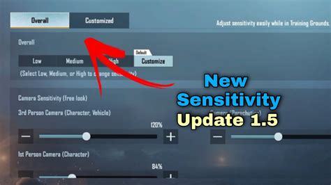 New Update Customized Sensitivity Guide Pubg Mobile YouTube