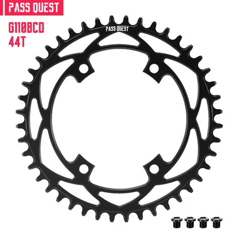Велосипедная Звездочка, PASS QUEST, 36-48T, 110bcd, Подходит Для ...