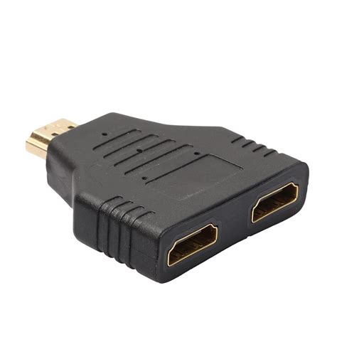 HDMI macho a doble HDMI hembra 1 a 2 vías adaptado Grandado